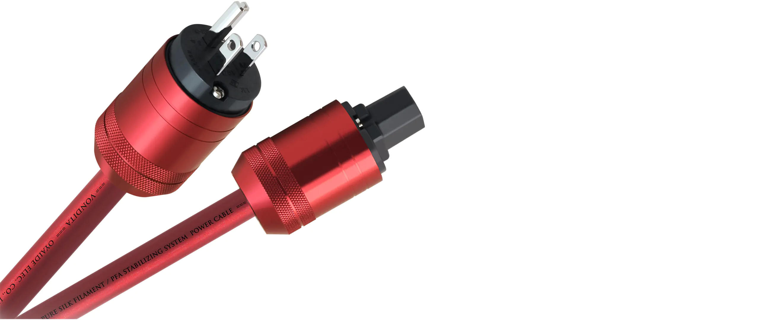 Zdjęcie przedstawia kable hi end oyaide przewody.