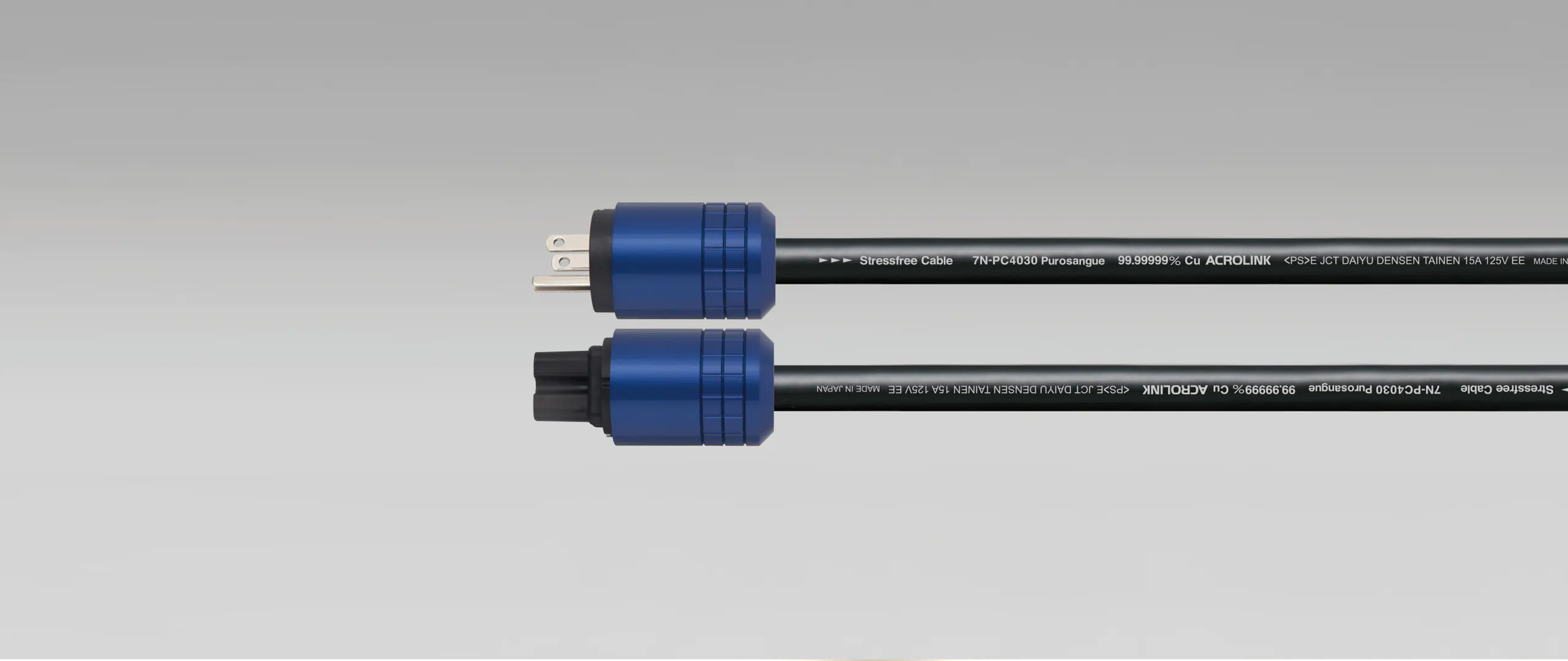 Zdjęcie przedstawia przewody hi end glosnikowe acrolink.